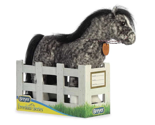 PELUCHE CABALLO BREYER GRIS ANDALUZ