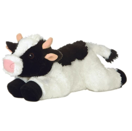 PELUCHE FINO VACA/TORO HOLSTEIN PINTO 30.5 CM