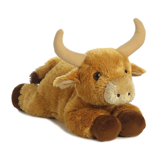 PELUCHE FINO TORO BULL BRONCE 30.5CM