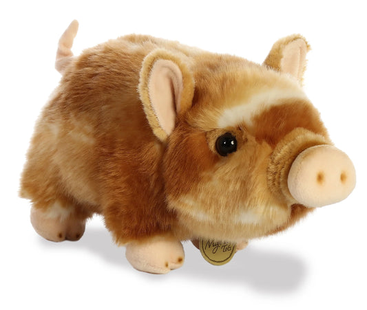 PELUCHE FINO PUERQUITO LECHON BARRIGON BICOLOR 28CM