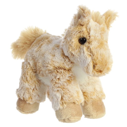 PELUCHE CABALLO PEQUEÑO CAMEL AFELPADO