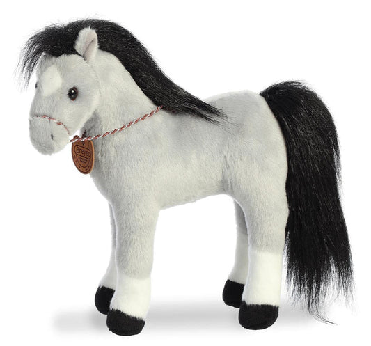 PELUCHE CABALLO BREYER GRIS WELSH COB