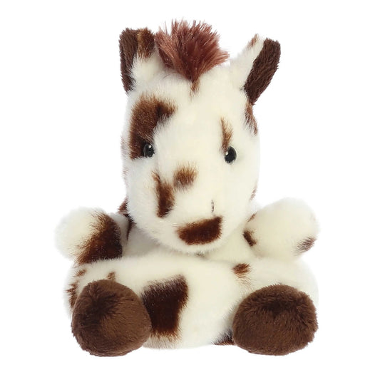 PELUCHE CABALLO PEQUEÑO PINTO  BROWN HAYMITCH PAINTED