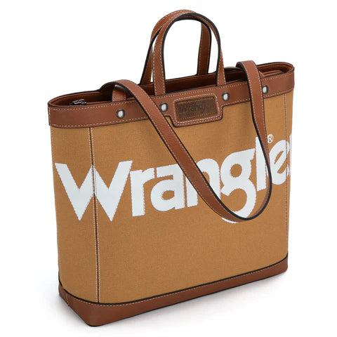 BOLSO WRANGLER CANVAS CAFÉ CORREA AL HOMBRO WG142-2002BR