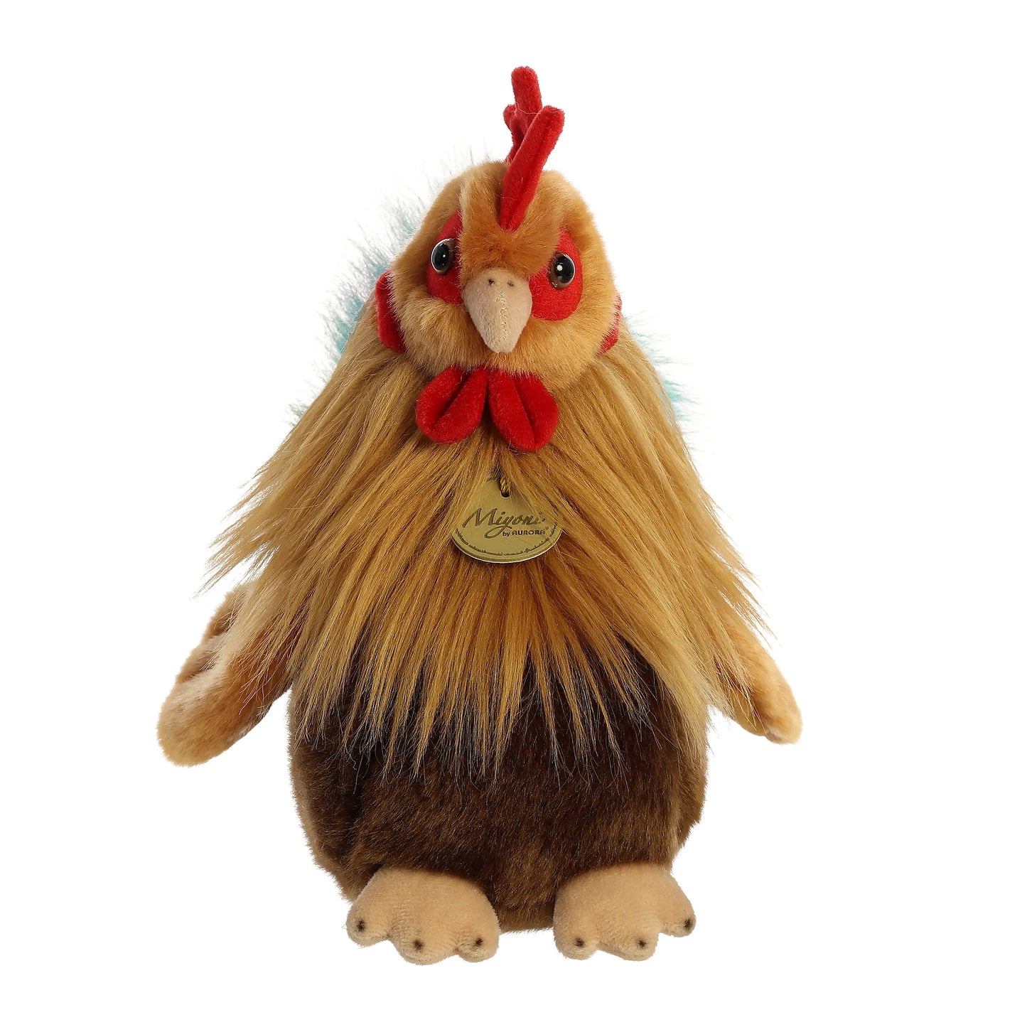 PELUCHE GALLO REALISTA 28CM