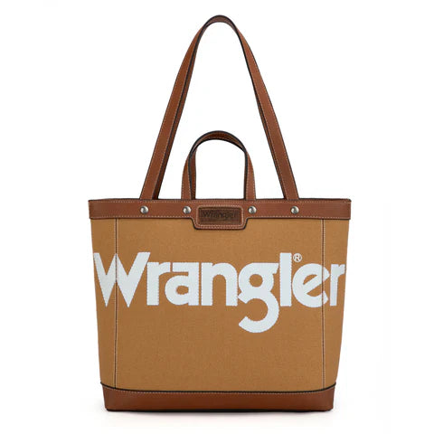 BOLSO WRANGLER CANVAS CAFÉ CORREA AL HOMBRO WG142-2002BR