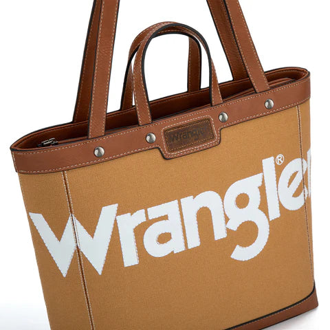 BOLSO WRANGLER CANVAS CAFÉ CORREA AL HOMBRO WG142-2002BR