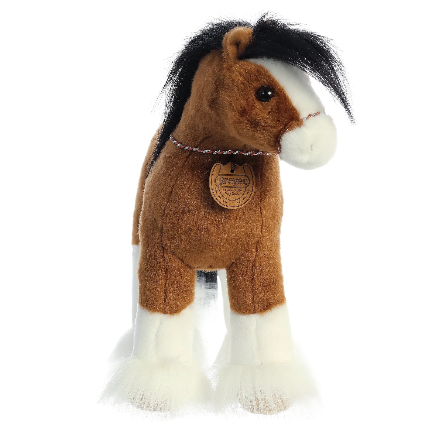 PELUCHE CABALLO BREYER CLYDESDALE