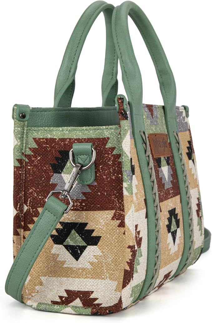 BOLSO WRANGLER TOTE BAG AZTECA VERDE WG166G-81201GN