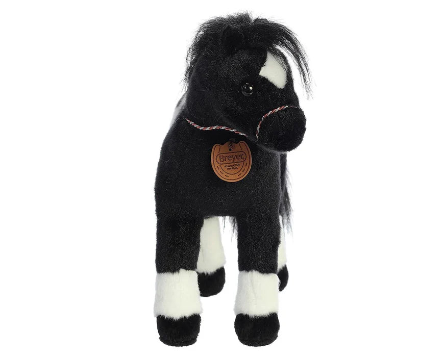 PELUCHE CABALLO BREYER APPALOOSA NEGRO