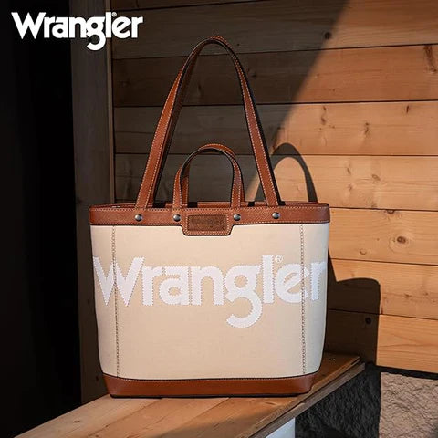 BOLSO WRANGLER CANVAS BIEGE CORREA AL HOMBRO WG142-2002TN