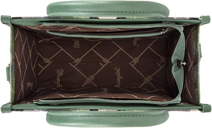 BOLSO WRANGLER TOTE BAG AZTECA VERDE WG166G-81201GN