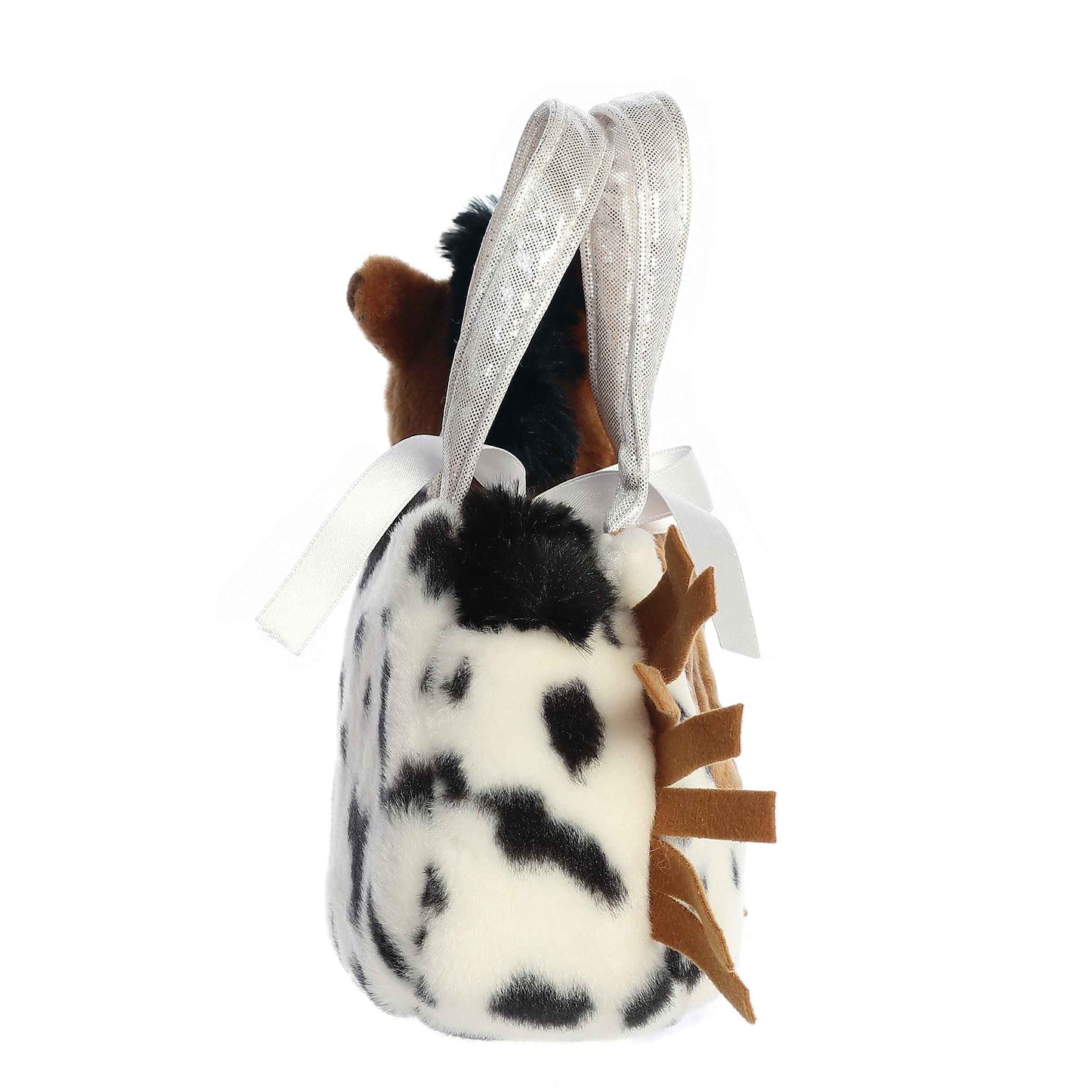 BOLSO PELUCHE PORTA CABALLO ESTILO WESTERN PONY