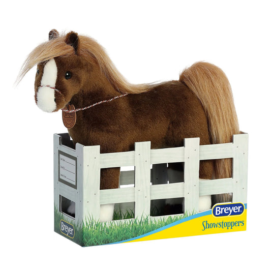 PELUCHE CABALLO BREYER CAFÉ AMERICAN SADDLEBRED