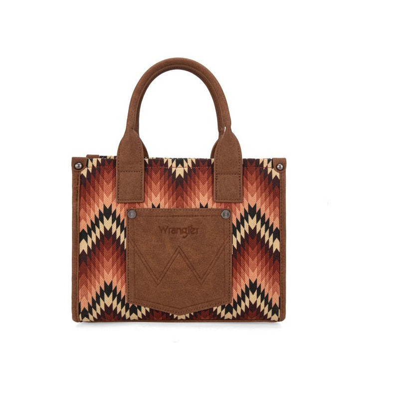Bolsa Wrangler Tote Bag Checotah Café Marrón WG2211