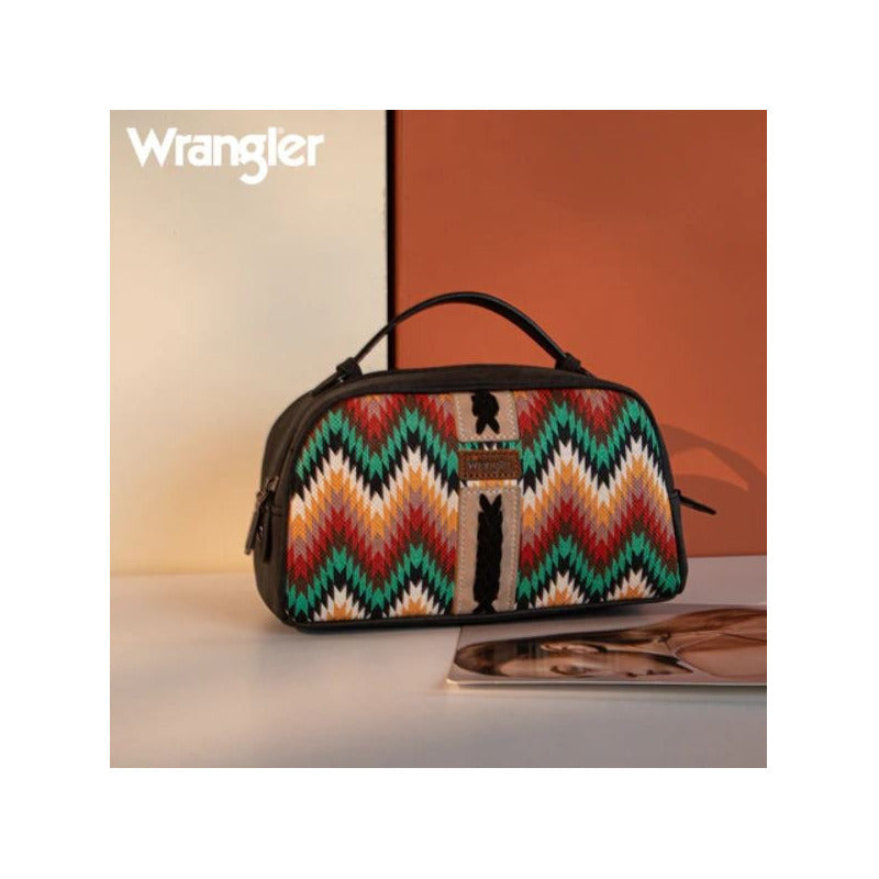 Bolso De Viaje Unisex Wrangler Estampado Patron Azteca Wg221