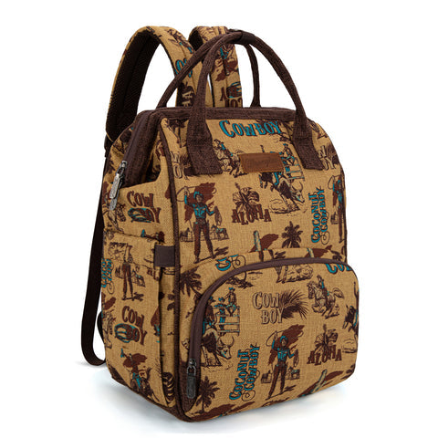 BOLSO MOCHILA WRANGLER MOSTAZA WG60-9110DK-YL
