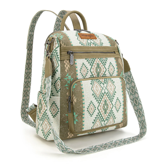 BOLSO/MOCHILA WRANGLER ESTAMPADO AZTECA WRANGLER VERDE WG213-9110GN