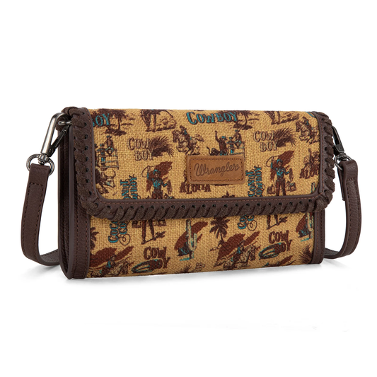 Bolso Cartera Crossbody Wrangler Vintage Mostaza WG60-1812DKYL