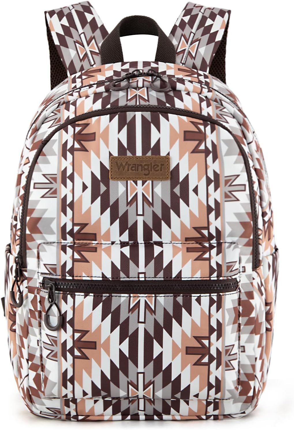 Mochila Back Pack Wrangler Estampado Azteca Biege Café WG2206-9110BR