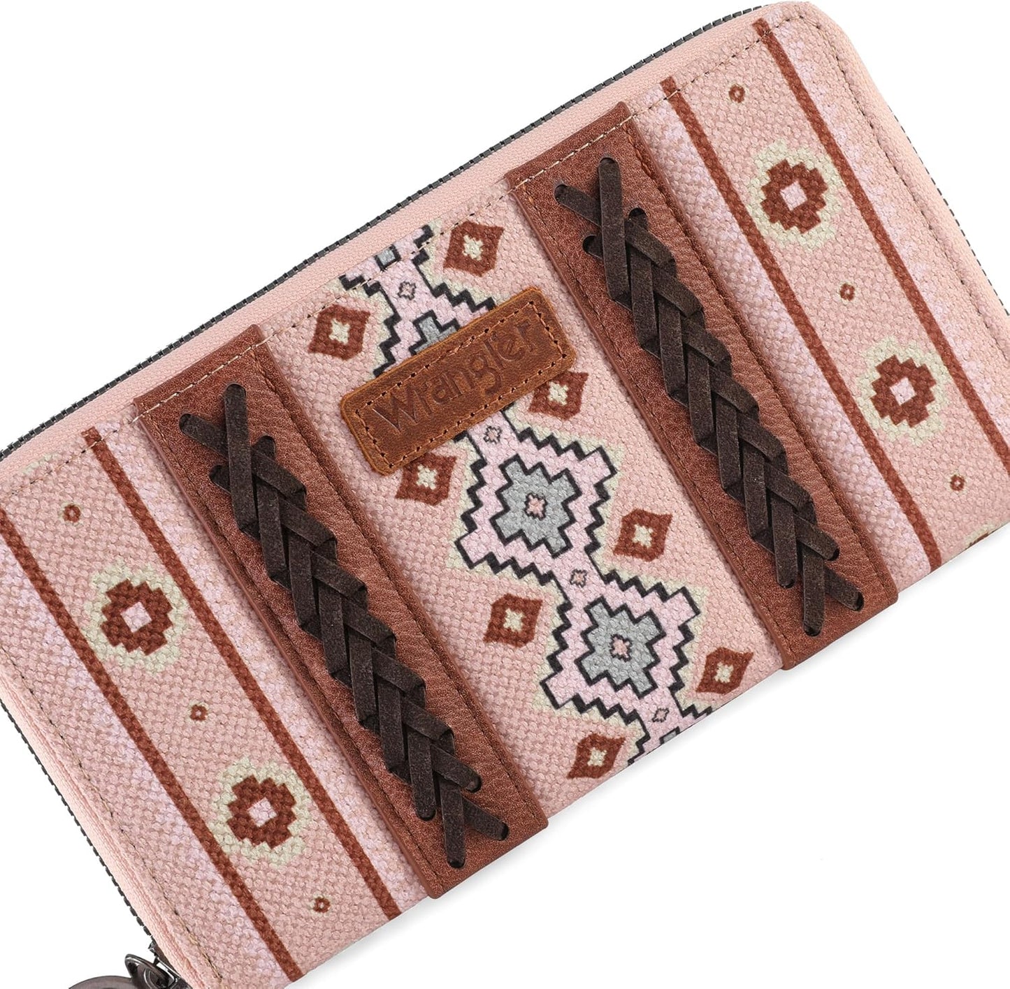 Cartera Wrangler Con Asa Rosa Claro WG2203-W006PK