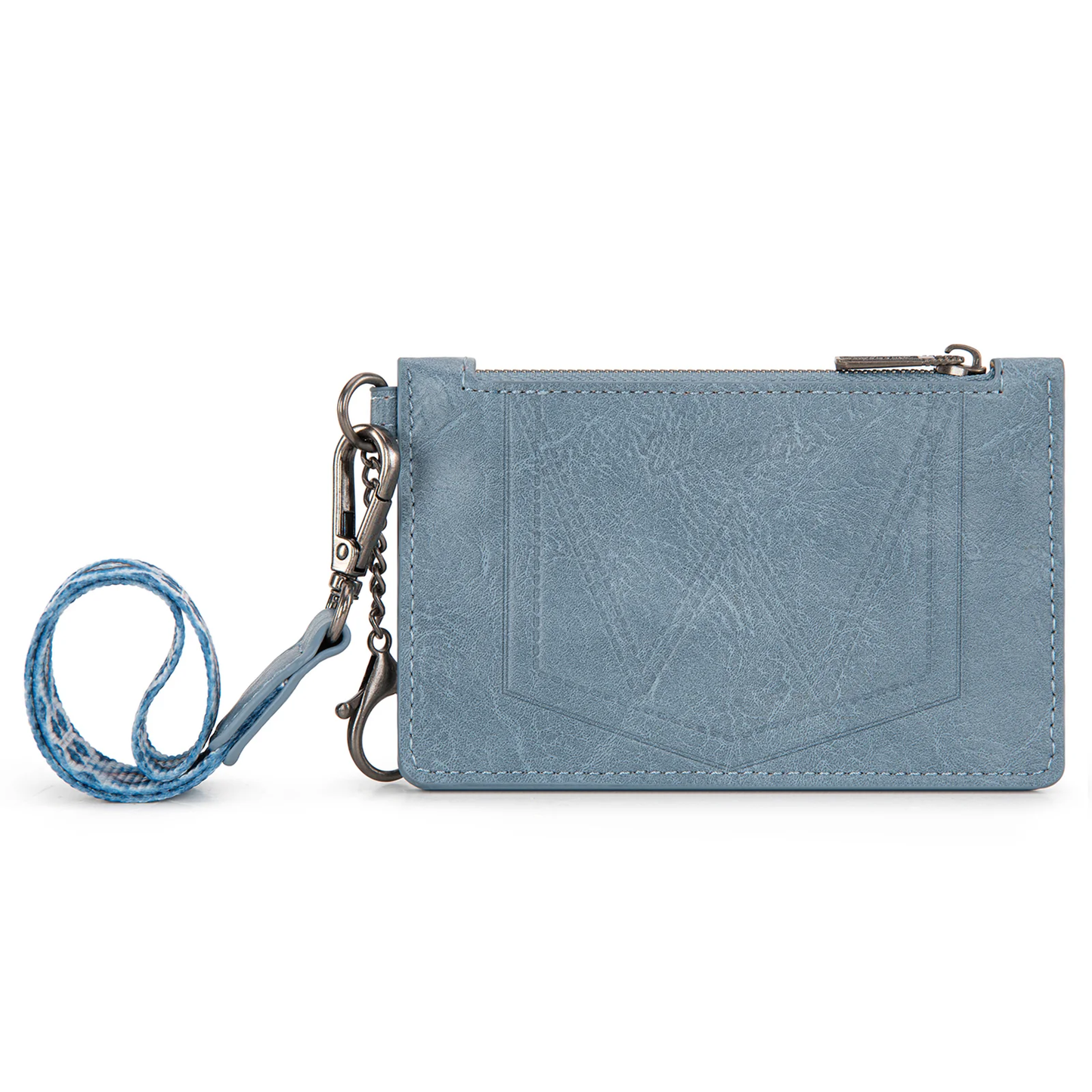 Tarjetero Wrangler Con Muñequera Azul Mezclilla WG137-W0092JN