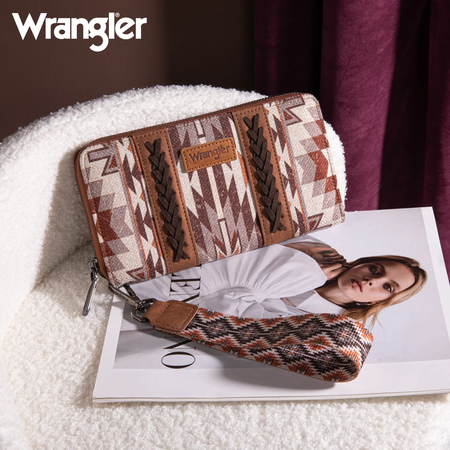 Cartera Wrangler Café WG2213-W006BR