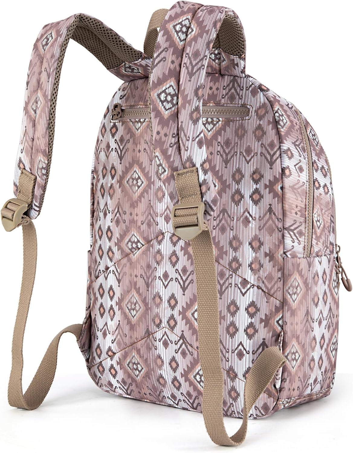 Mochila Back Pack Wrangler Estampado Azteca Café Claro WG2206-9110LCF