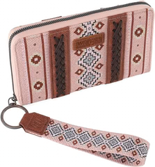 Cartera Wrangler Con Asa Rosa Claro WG2203-W006PK