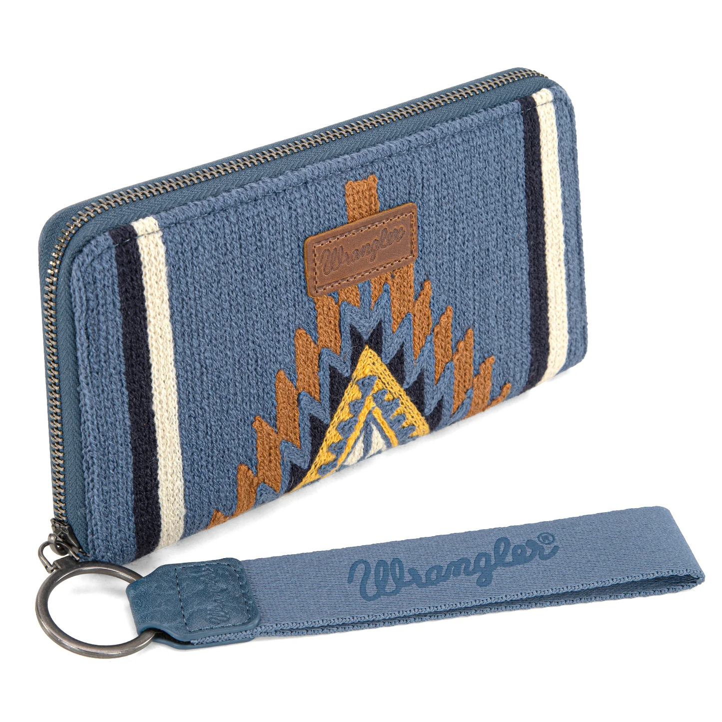 Cartera Wrangler Telar Azteca Azul Jeans WG174-W0062JN