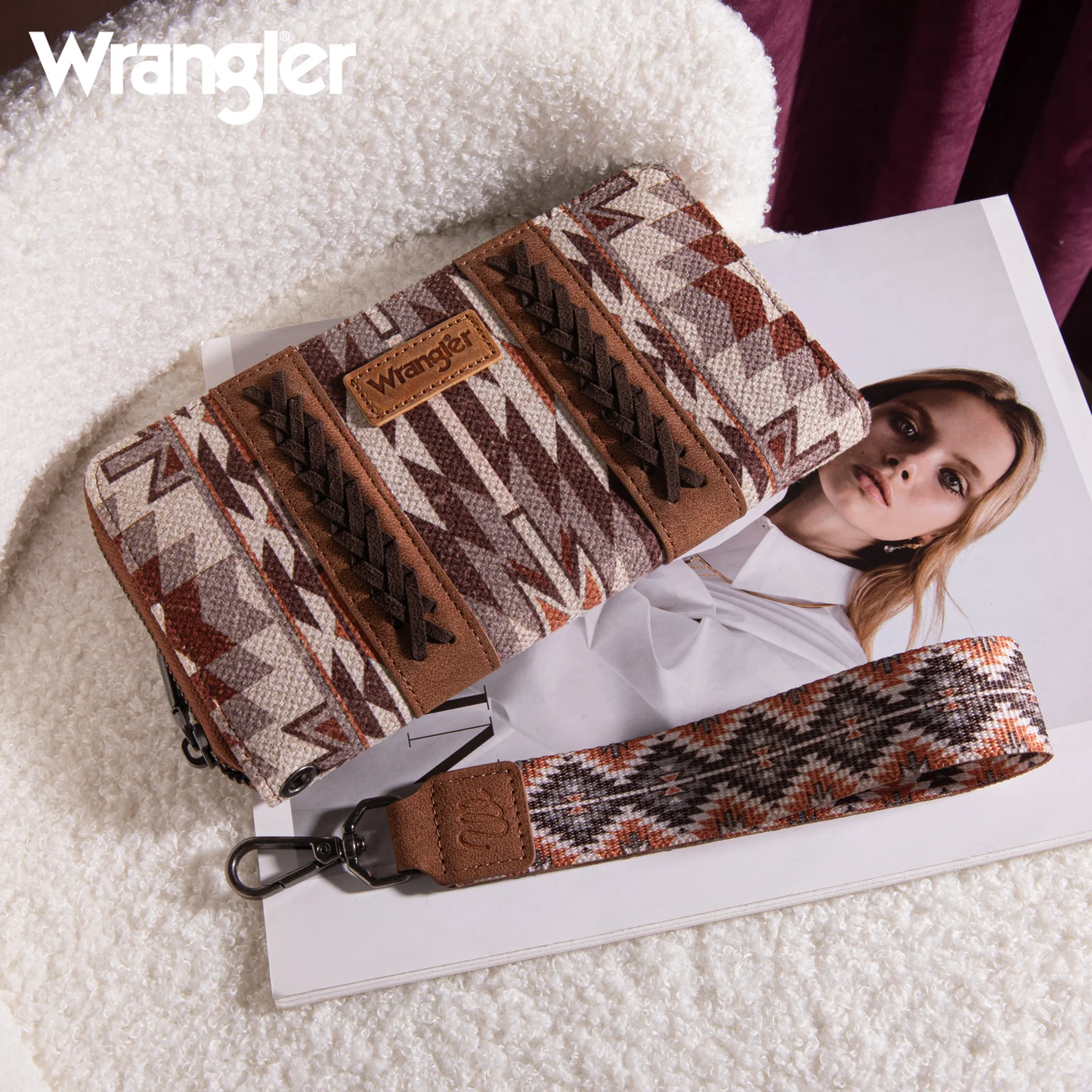 Cartera Wrangler Café WG2213-W006BR