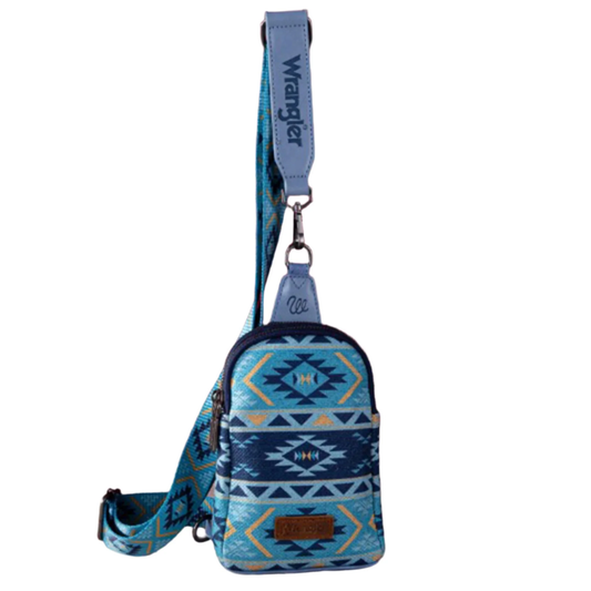 Bolso Crossbag Wrangler Cruzada Azul Marino WG2205-210NY