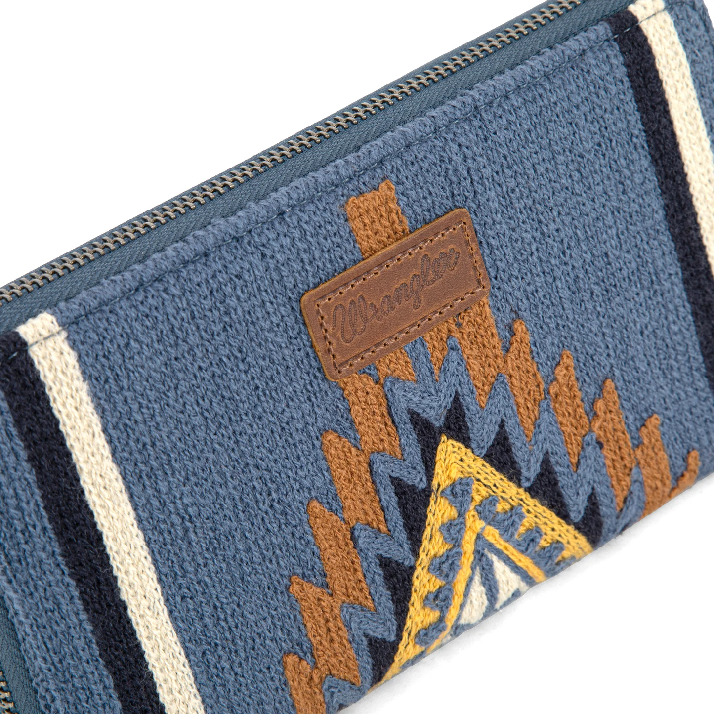 Cartera Wrangler Telar Azteca Azul Jeans WG174-W0062JN