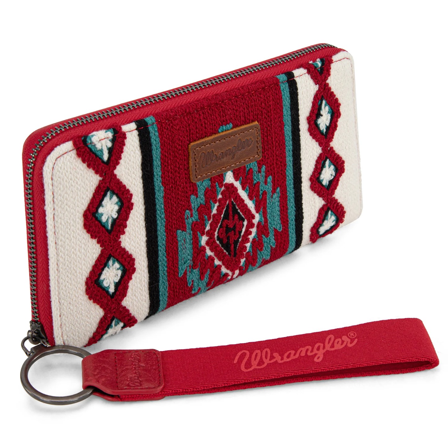 Cartera Wrangler Telar Azteca Borgoña WG174-W0062BDY