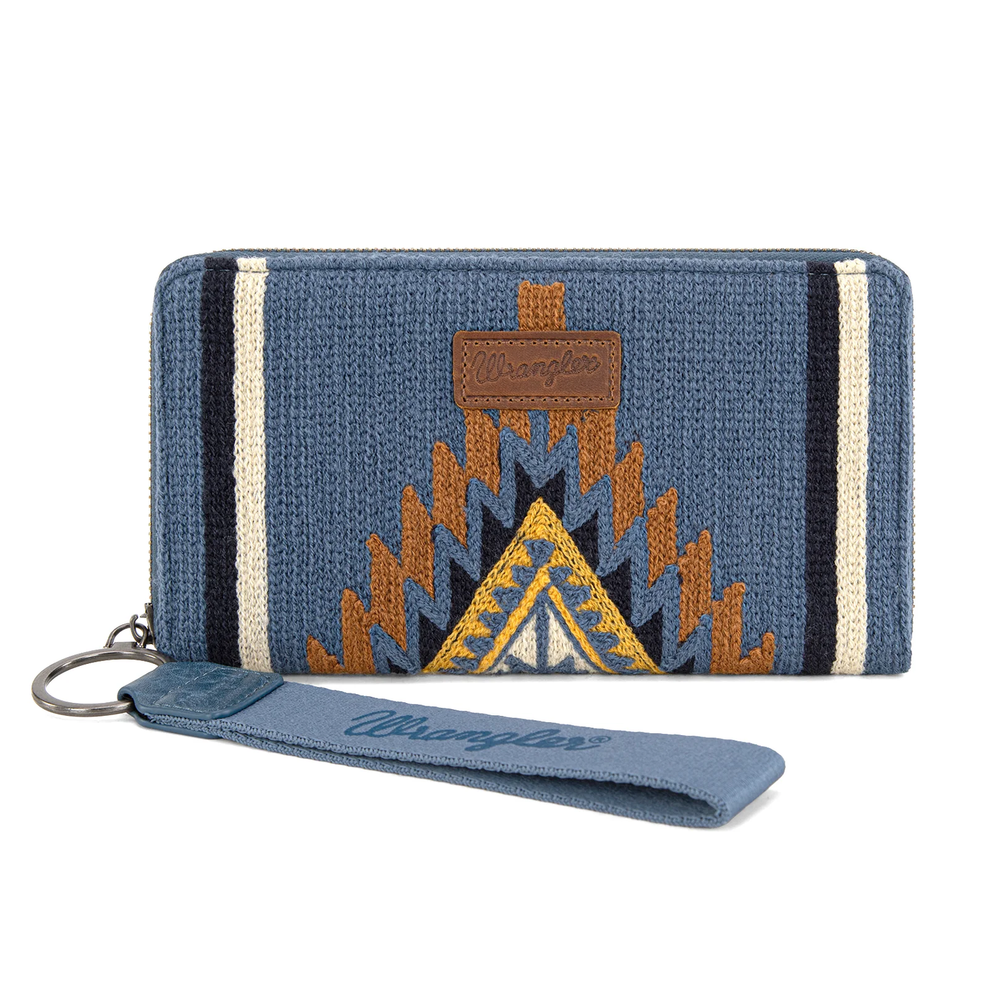 Cartera Wrangler Telar Azteca Azul Jeans WG174-W0062JN