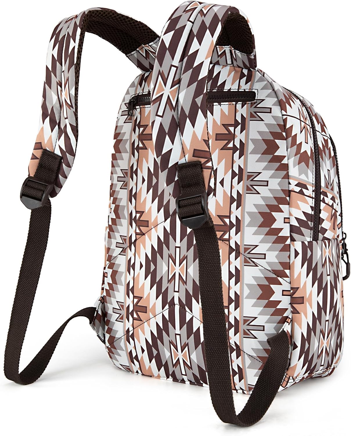 Mochila Back Pack Wrangler Estampado Azteca Biege Café WG2206-9110BR