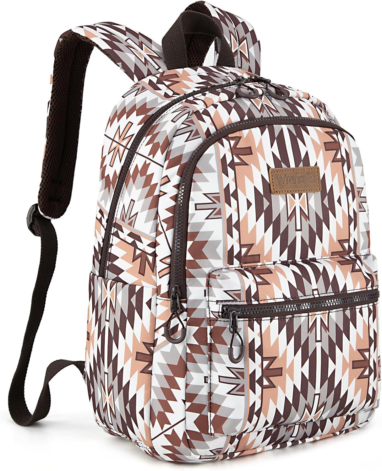 Mochila Back Pack Wrangler Estampado Azteca Biege Café WG2206-9110BR