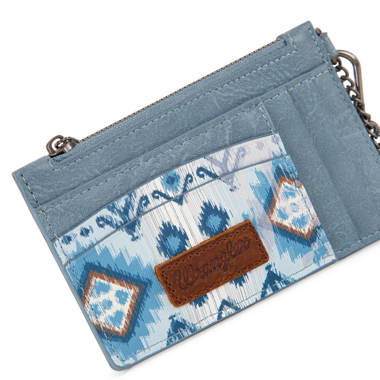 Tarjetero Wrangler Con Muñequera Azul Mezclilla WG137-W0092JN
