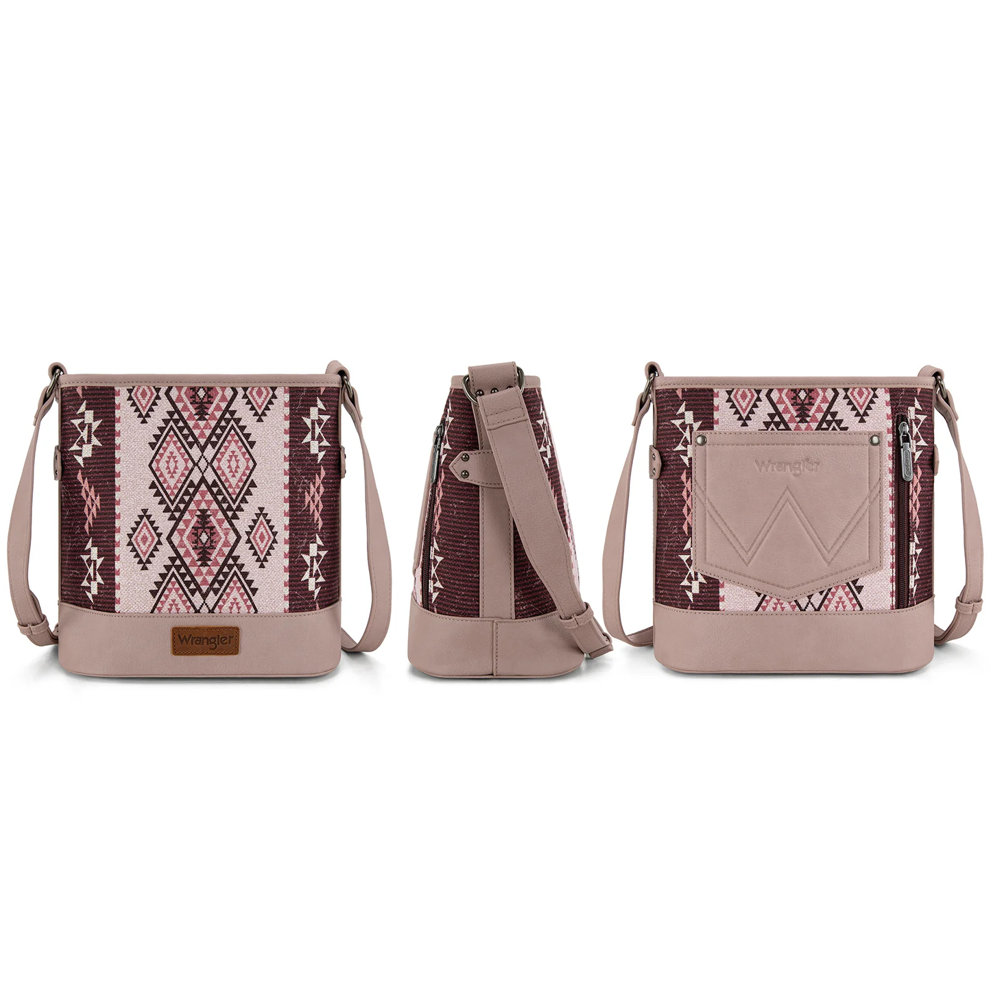 Bolso Wrangler Azteca Vintage Rosa WG213-2003PK