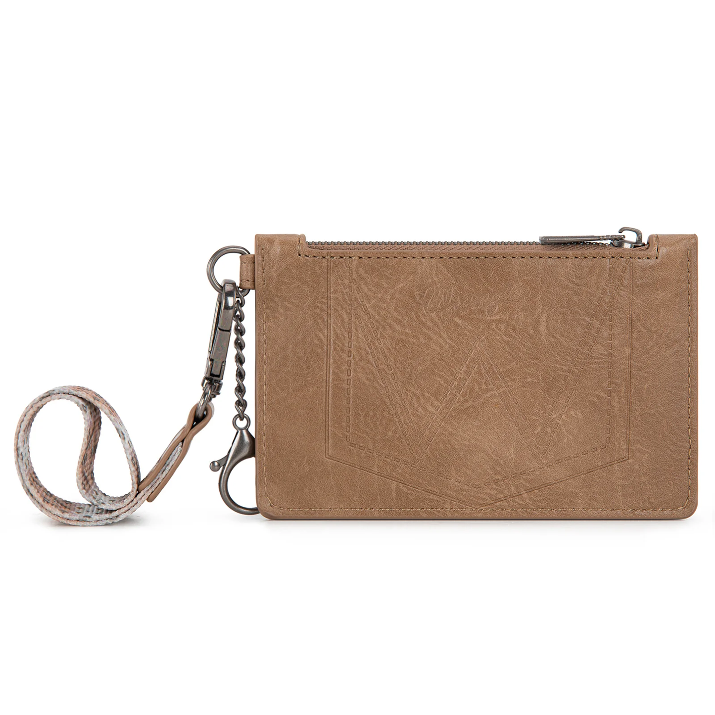 Tarjetero Wrangler Con Muñequera Khaki WG137-W0092KH