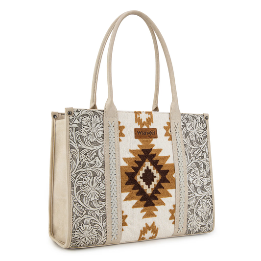 BOLSO WRANGLER GRANDE CINCELADA BEIGE WG226G-8119BG