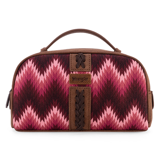 Bolso De Viaje Unisex Wrangler Estampado Patron Azteca Gris WG2211-190DPK