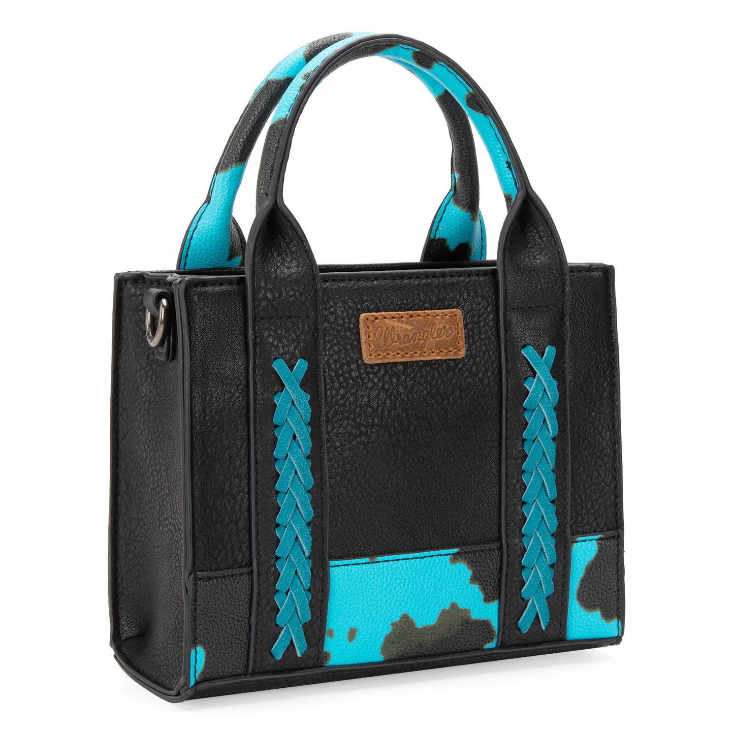 Bolso Wrangler MINI Tote Bag Print Vaca Azul/Negro WG102S-8120TQ
