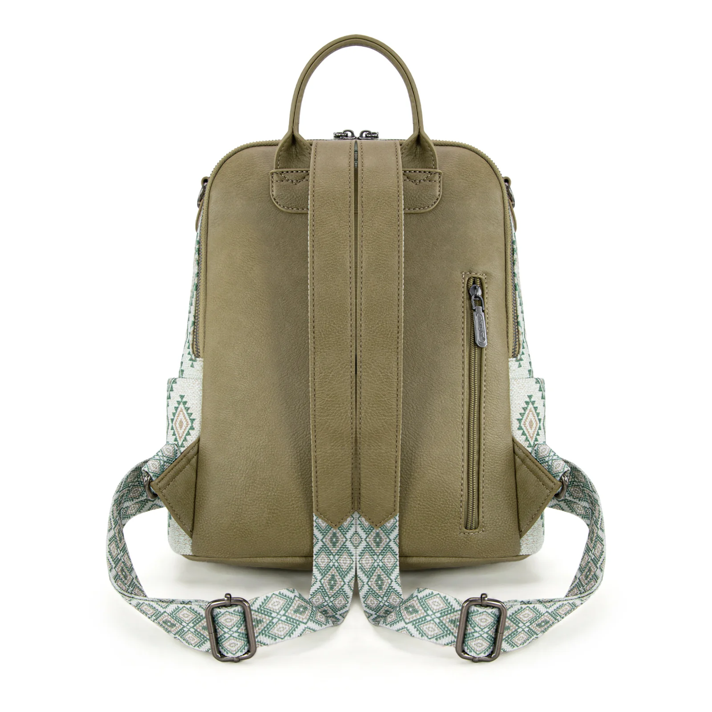 BOLSO/MOCHILA WRANGLER ESTAMPADO AZTECA WRANGLER VERDE WG213-9110GN